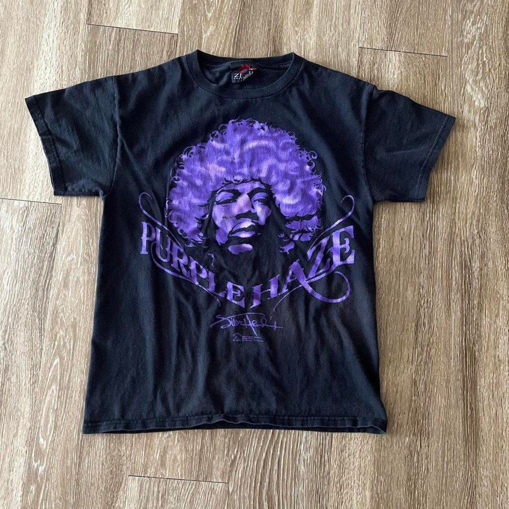 vintage y2k jimi hendrix purple haze‎ t shirt